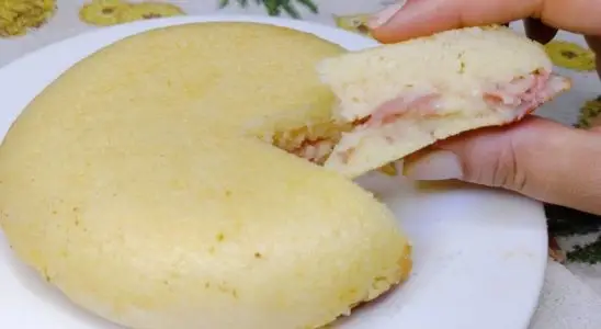 Cuscuz branco de frigideira pronto em 10 minutos, para um café da manhã reforçado 3 Cuscuz branco de frigideira
