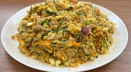 Farofa de feijão fradinho: o acompanhamento bem temperado ideal para o seu almoço 3 Farofa de feijão fradinho