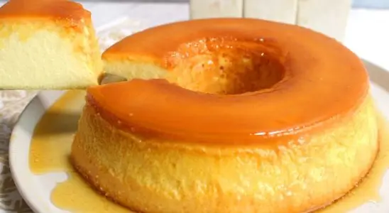 Pudim grande de leite em pó: a sobremesa perfeita para a família toda aproveitar 1 Pudim grande de leite em pó