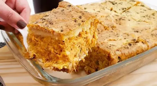 Torta de frango saudável: uma opção leve, deliciosa e nutritiva, perfeita para o lanche 3 Torta de frango saudável