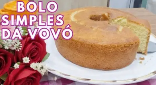 Bolo feito à mão simples e fofinho, uma típica receita da vovó para acompanhar o seu café 4 Bolo feito à mão
