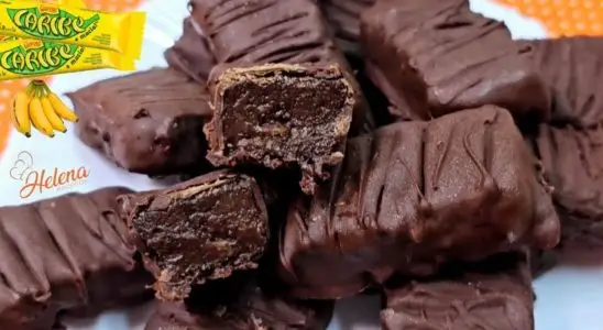 Sobremesa fit de banana com chocolate, uma combinação perfeita e saudável de dar água na boca 4 sobremesa fit