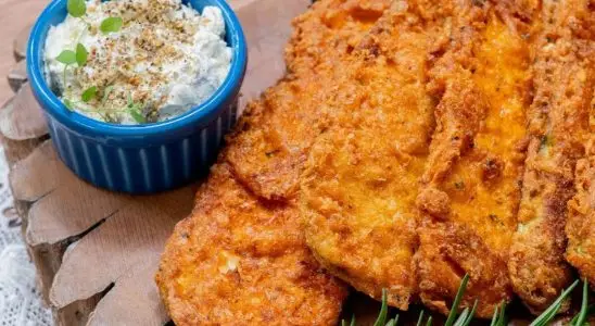 Abobrinha crocante: uma opção deliciosa e muito suculenta para substituir a carne no seu almoço 4 Abobrinha crocante