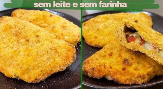 Lanche proteico sem farinha e sem leite, muito bem temperado e nutritivo, para manter o foco na dieta 4 Lanche proteico sem farinha
