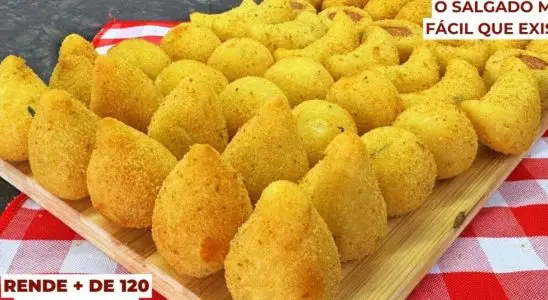 Massa de salgado frito que é versátil, para você preparar mais de cem salgados deliciosos 2 Massa de salgado frito