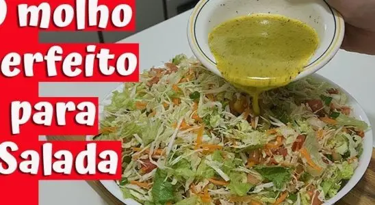 Molho especial para salada, que vai ajudar você a emagrecer com muito sabor e saúde 2 Molho especial para salada