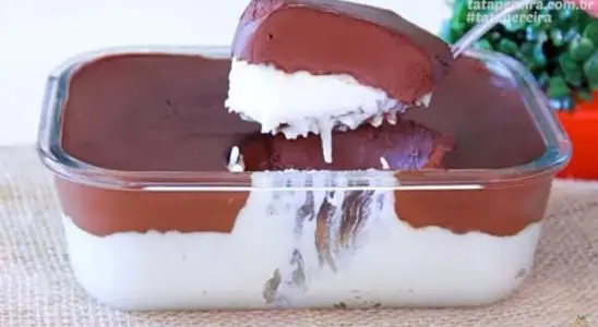 Sobremesa de prestígio feita na travessa, que fica pronta rapidamente e vai surpreender a todos 4 Sobremesa de prestígio