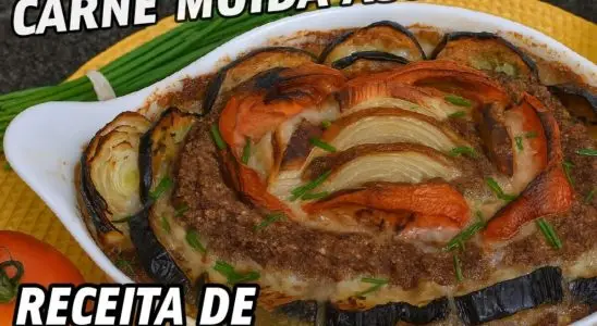 Carne moída assada feita na airfryer de um jeito prático, para curtir no jantar do Dia das Mães 4 Carne moída assada