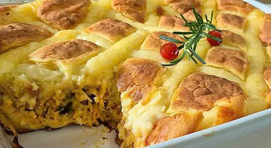 Torta de frango sem trigo: fofinha, muito recheada e saudável, ideal para qualquer ocasião 3 Torta de frango sem trigo