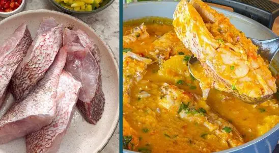 Moqueca baiana tradicional feita com peixe fresco e um molho muito bem temperado 1 Moqueca baiana