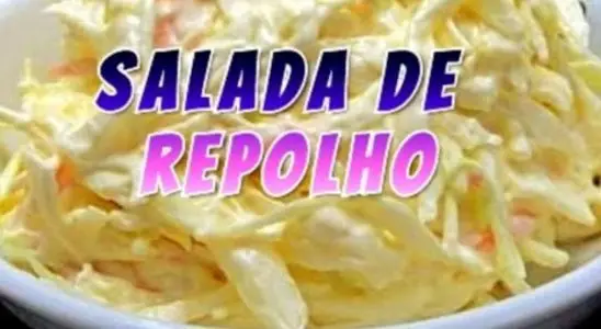 Salada de repolho cremosa, refrescante e rápida, um acompanhamento perfeito para qualquer ocasião 3 Salada de repolho cremosa