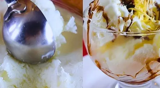 Sorvete de coco caseiro cremoso e delicioso, uma receita super fácil que a família vai adorar 3 Sorvete de coco caseiro