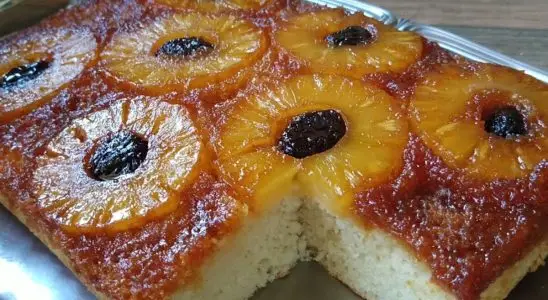 Bolo de abacaxi fofinho e delicioso, para garantir uma sobremesa maravilhosa sem ter trabalho 3 Bolo de abacaxi