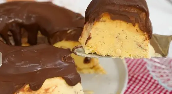 Pudim de sorvete de maracujá com calda de chocolate cremosa, para surpreender a todos 2 Pudim de sorvete de maracujá