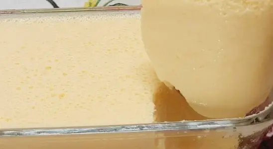 Sobremesa sem leite condensado e sem creme de leite, um doce rápido, maravilhoso e bem leve 3 Sobremesa sem leite condensado
