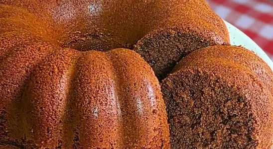 Bolo para o café da tarde de chocolate para a família: super rápido, fofinho e saboroso 2 Bolo para o café da tarde