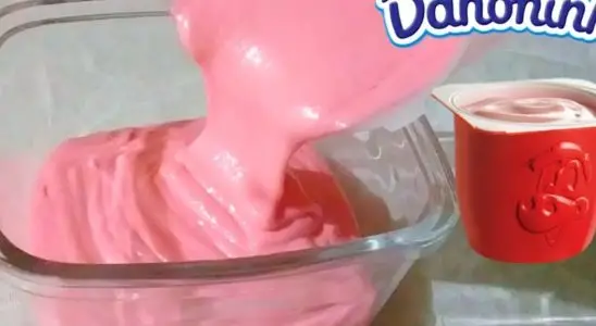 Danoninho caseiro fácil, rápido e delicioso, uma opção geladinha e saudável para a criançada 3 Danoninho caseiro