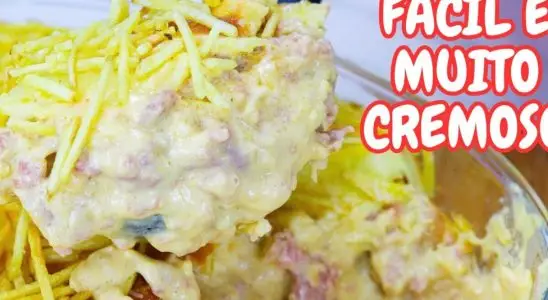 Fricassê de linguiça toscana mega cremoso e fácil de preparar, para ser um prato principal incrível 3 Fricassê de linguiça