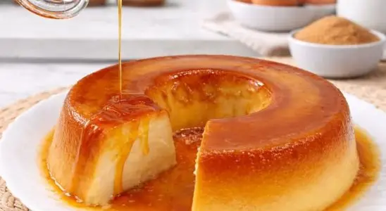 Pudim sem leite condensado, uma receita super econômica e lisinha que vai agradar a família 2 Pudim sem leite condensado