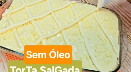 Torta salgada feita trocando o óleo por creme de leite para ficar extremamente macia e derreter na boca 1 Torta salgada