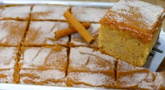 Bolo churros bem fofinho e molhadinho com bastante doce de leite e canela, uma gostosura 4 Bolo churros