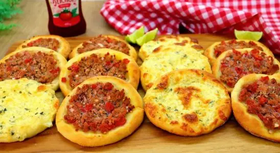 Esfiha do Habib's aberta fácil de fazer, econômica e deliciosa, que será um sucesso em sua casa 3 Esfiha do Habib's