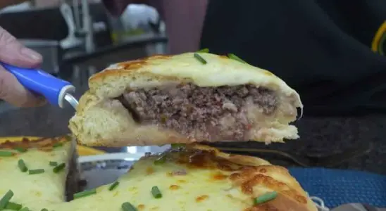 Torta árabe super recheada que viralizou na internet pela sua praticidade, uma gostosura 2 Torta árabe