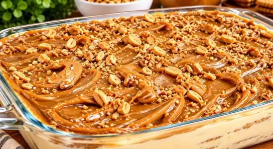 Pavê de doce de leite diferente e fácil, com camadas bem cremosas, uma sobremesa divina 4 Pavê de doce de leite