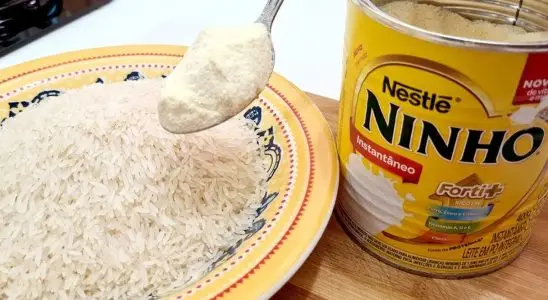 Arroz doce com leite Ninho especial, super cremoso e fácil, que vai encantar a sua família 1 Arroz doce com leite Ninho